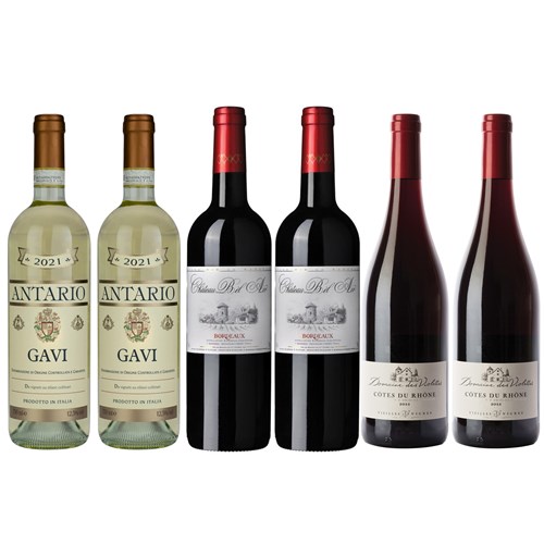 Gentlemans Collection Wine Case of 6 - 5 Stars